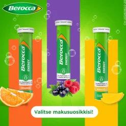 Berocca Energy Mango - 45 poretablettia