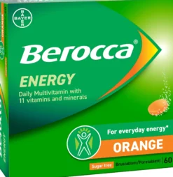 Berocca Energy Orange poretabletti 60 tbl.