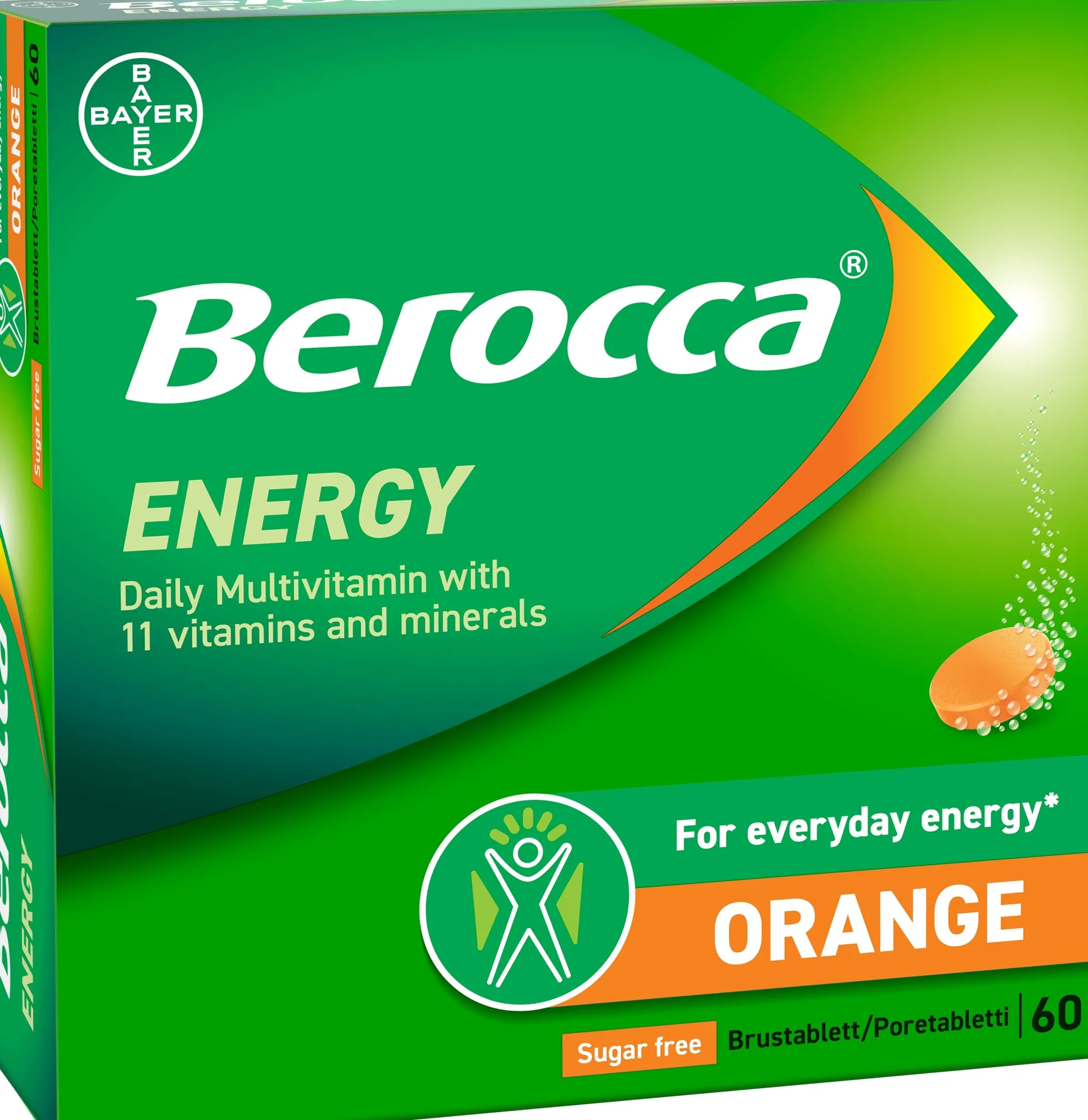 Berocca Energy Orange poretabletti 60 tbl.