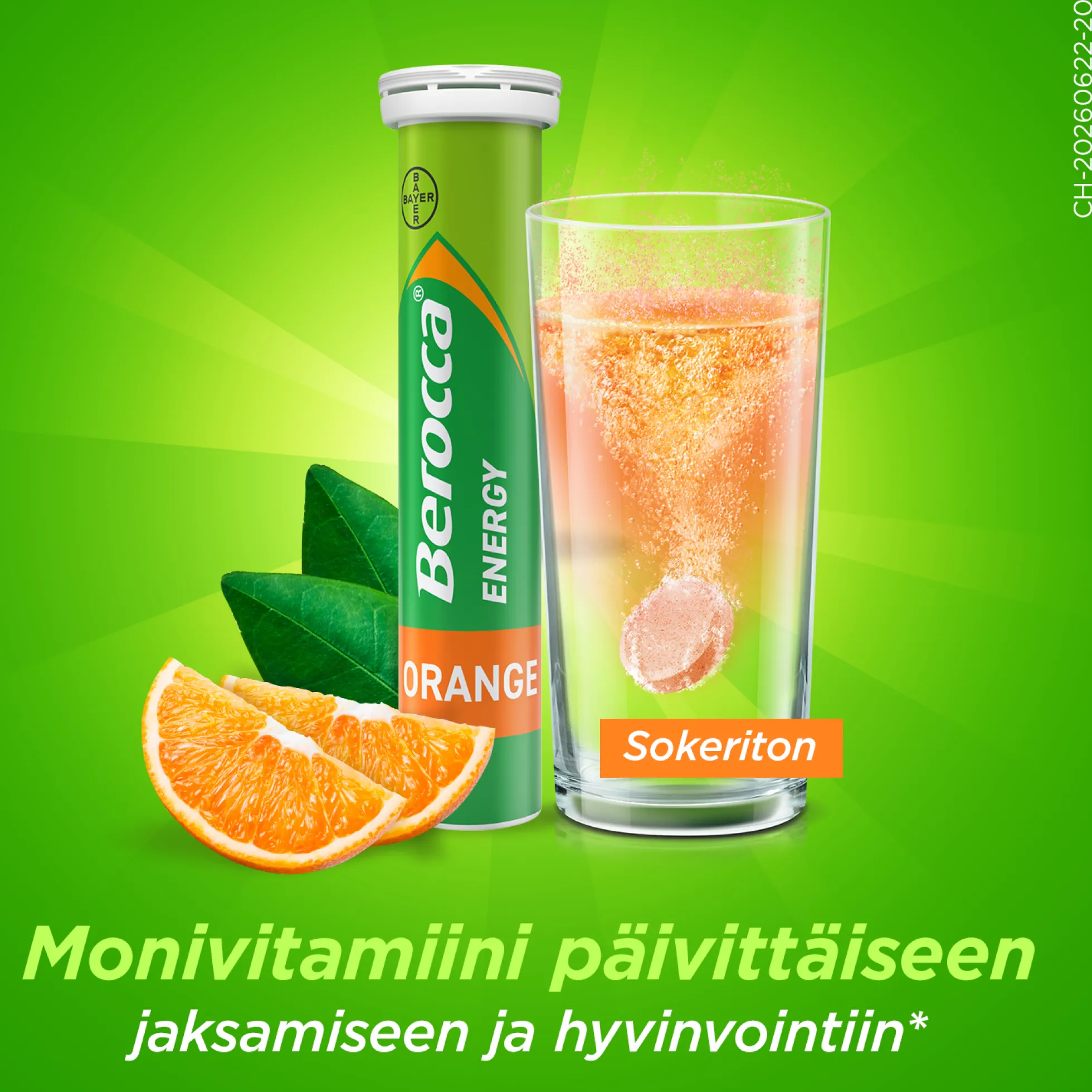 Berocca Energy Orange poretabletti -eri kokoja