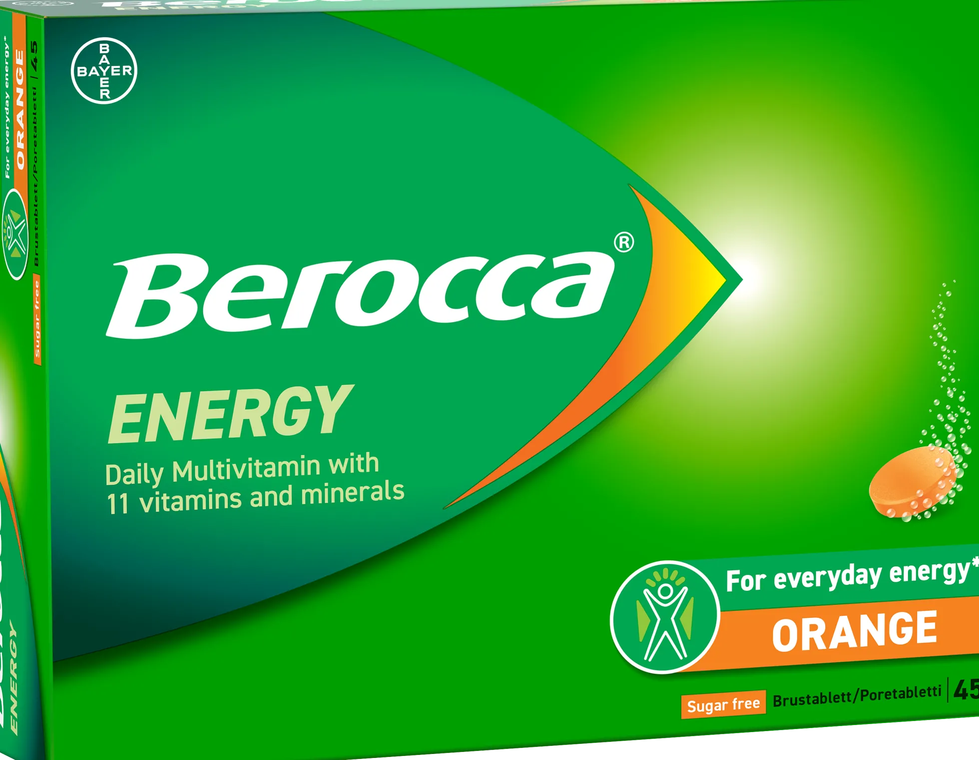 Berocca Energy Orange poretabletti -eri kokoja