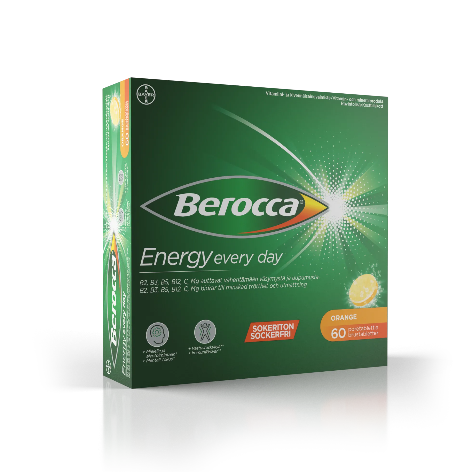 Berocca Energy Orange 15 poretablettia