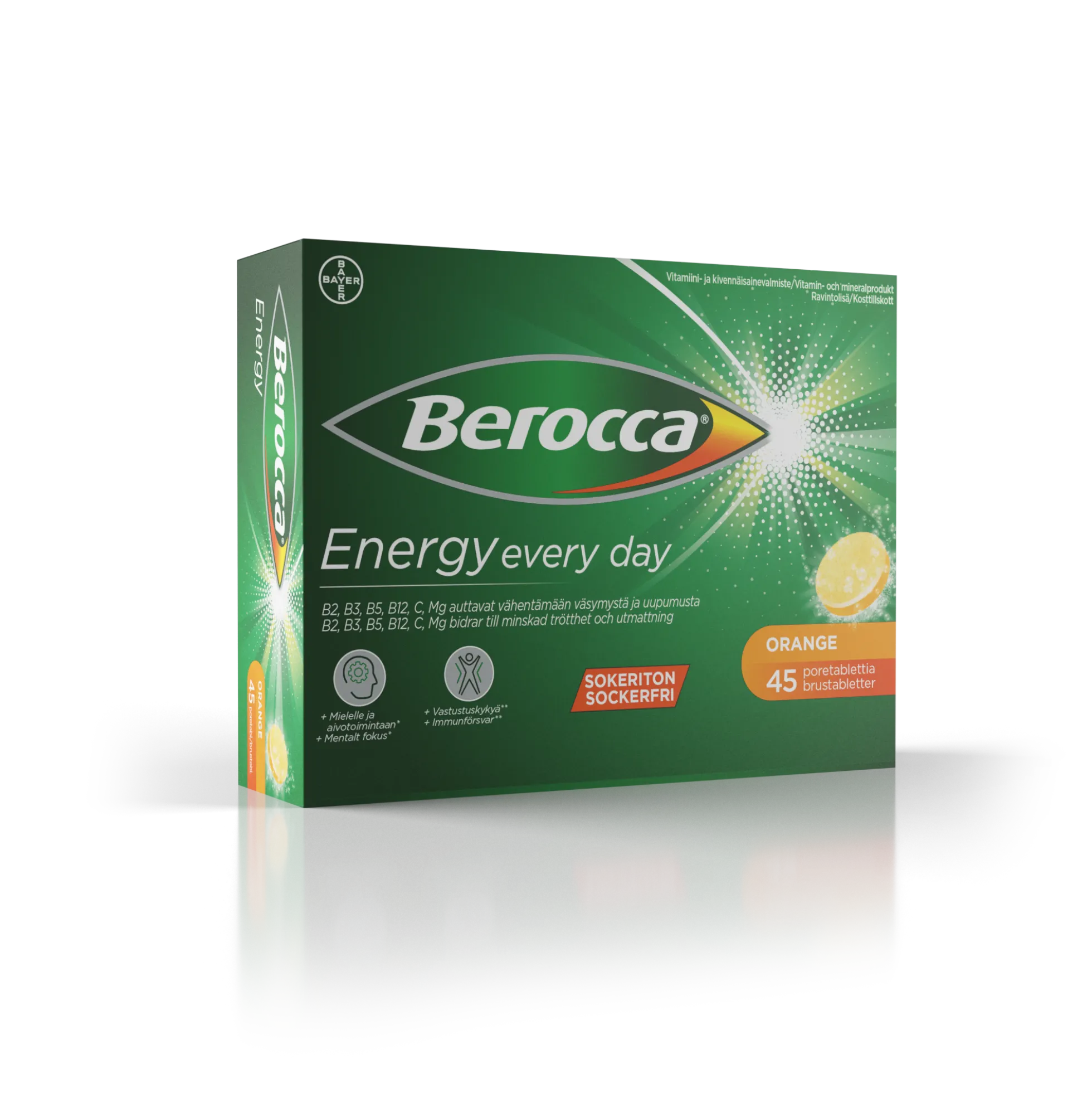 Berocca Energy Orange 15 poretablettia