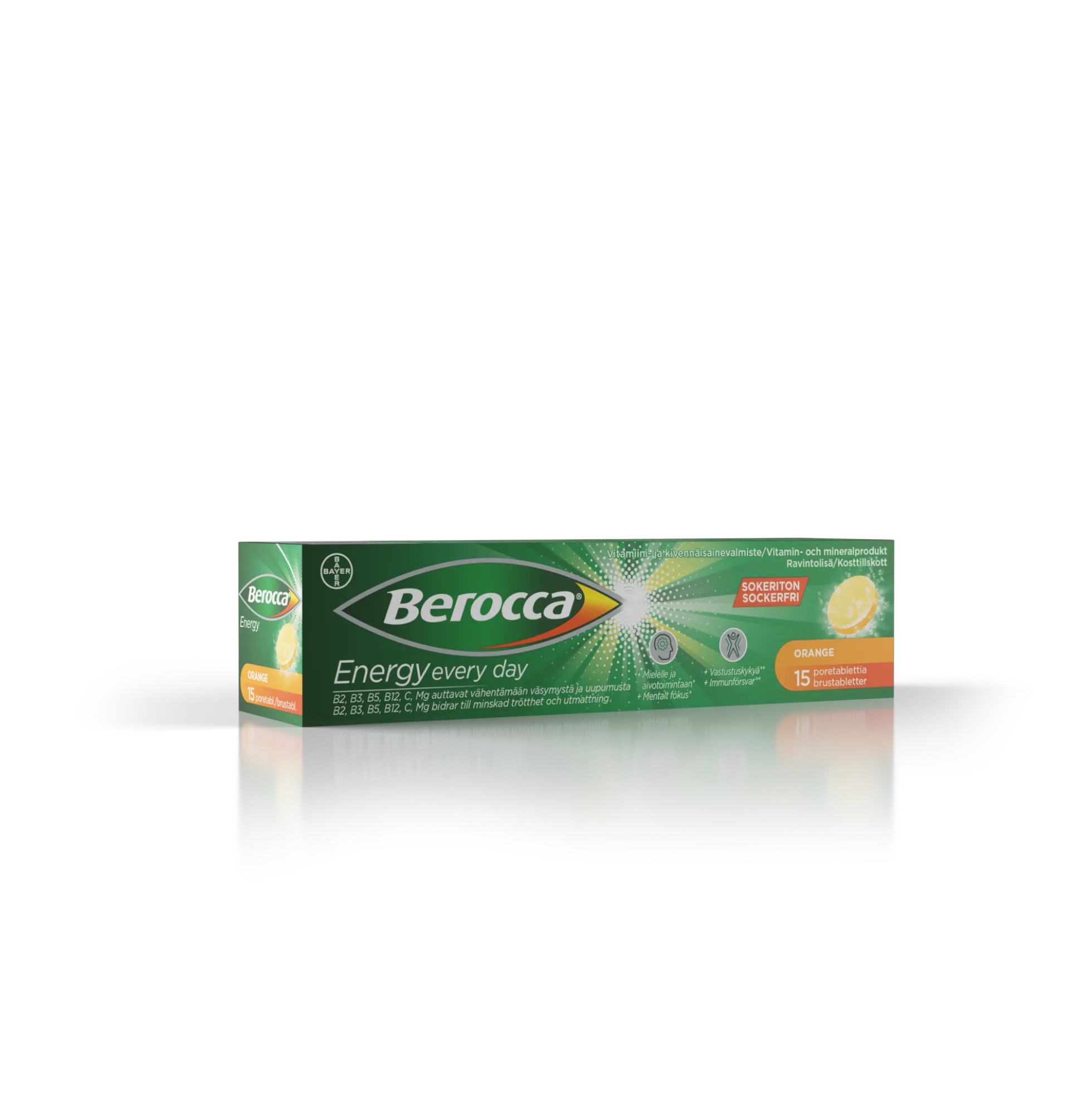 Berocca Energy Orange 15 poretablettia