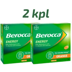 Berocca Energy Orange poretabletti 2 x 60 tbl.