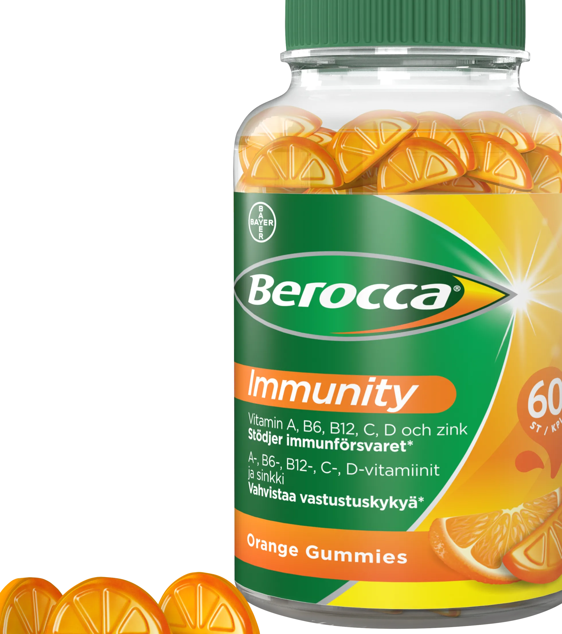 Berocca Immunity gummies 60 kpl
