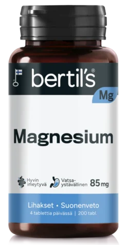 Bertil's Kelasin Magnesiumtabletti 85 mg