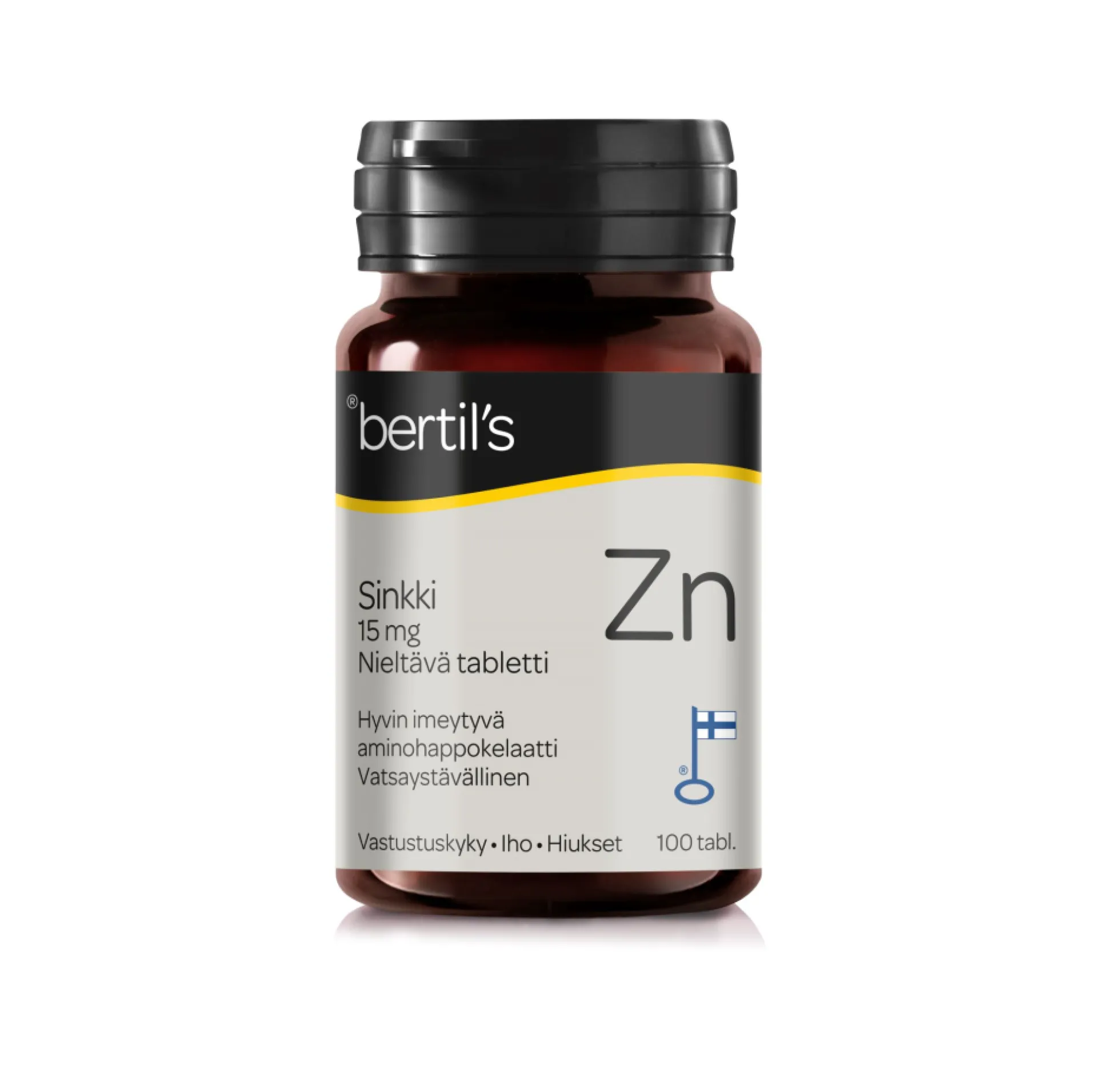 Bertil's Kelasin Sinkki 15 mg