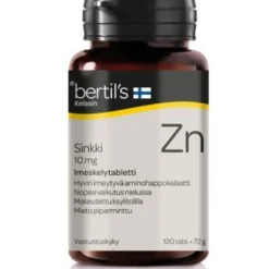 Bertil's Kelasin Sinkki 10 mg imeskelytabletti