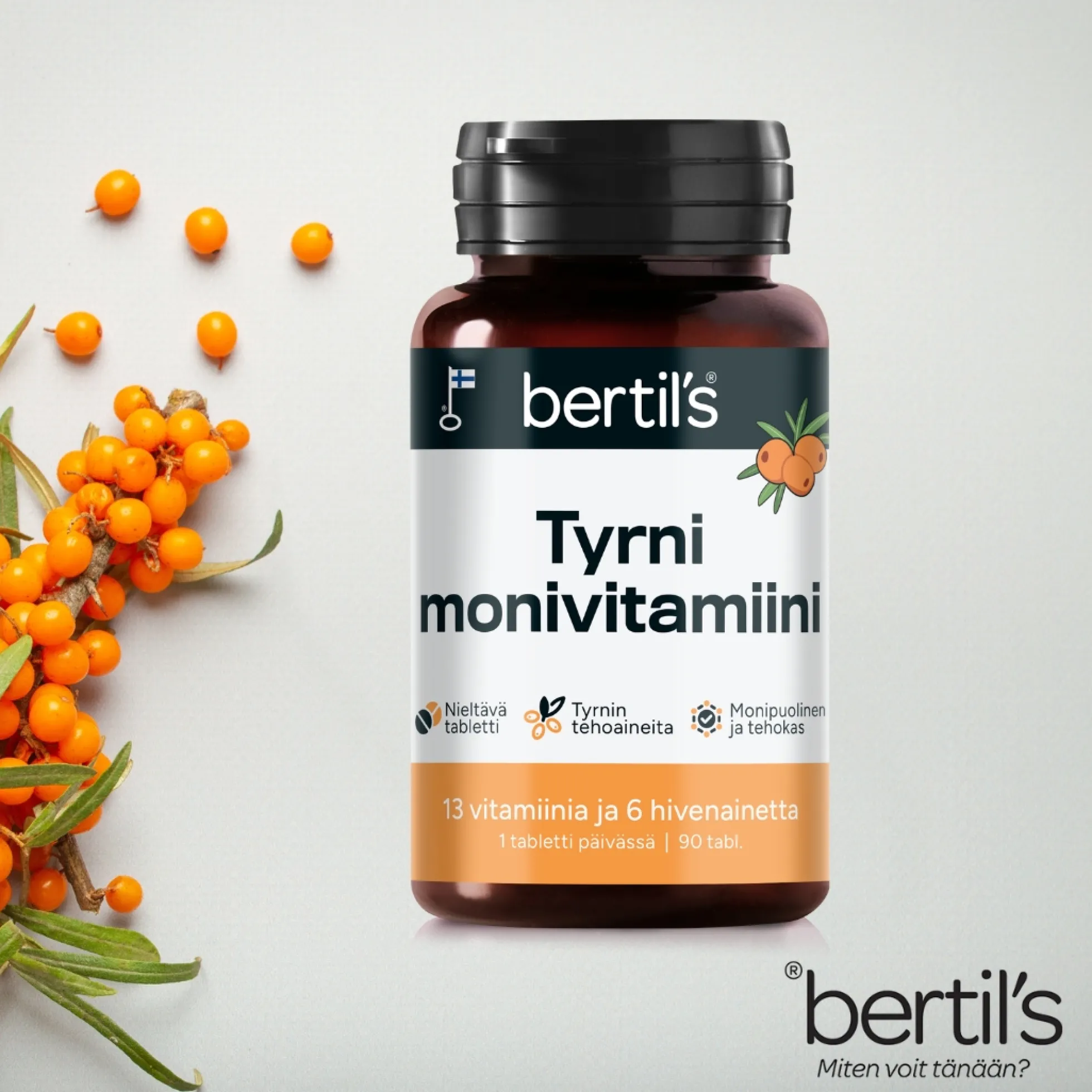 Bertil's Tyrni Monivitamiini 90 tabl