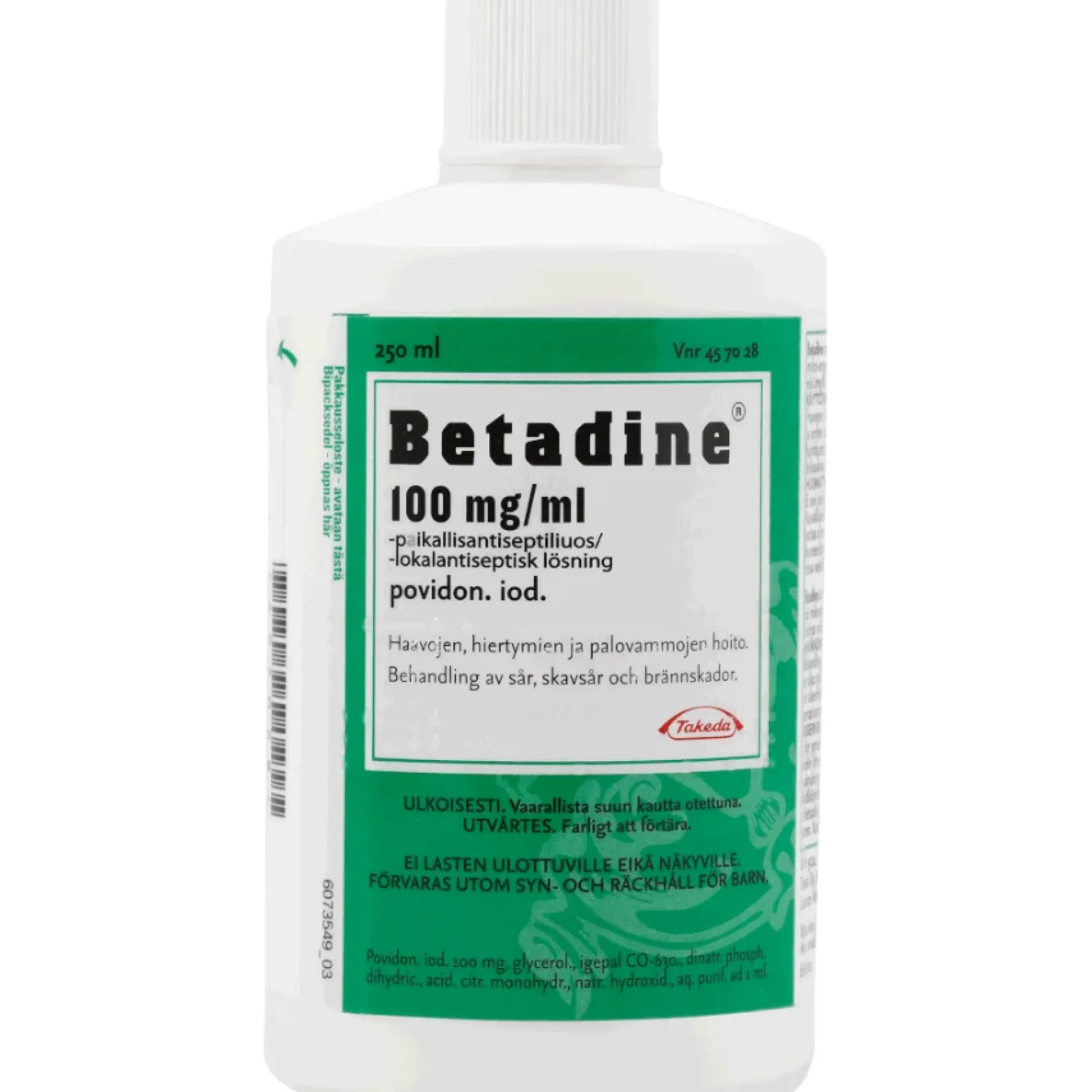 Betadine 100 mg/ml -antiseptinen liuos