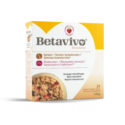 Betavivo Strawberry kauramurot 506 g - auttaa alentamaan kolesterolia
