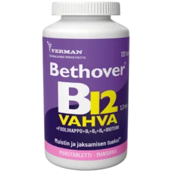 Bethover Vahva B12 Mansikka 120 tbl
