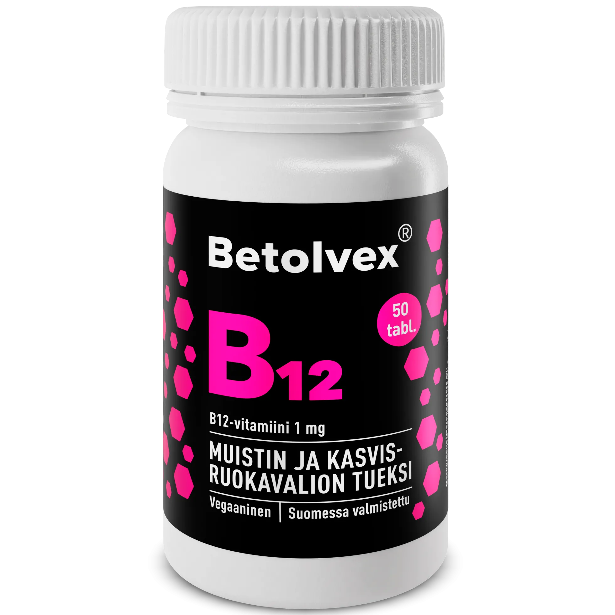 Betolvex 1 mg B12-vitamiini -eri kokoja