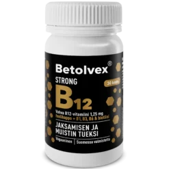 Betolvex Strong 1,25 mg B12-vitamiini - eri kokoja