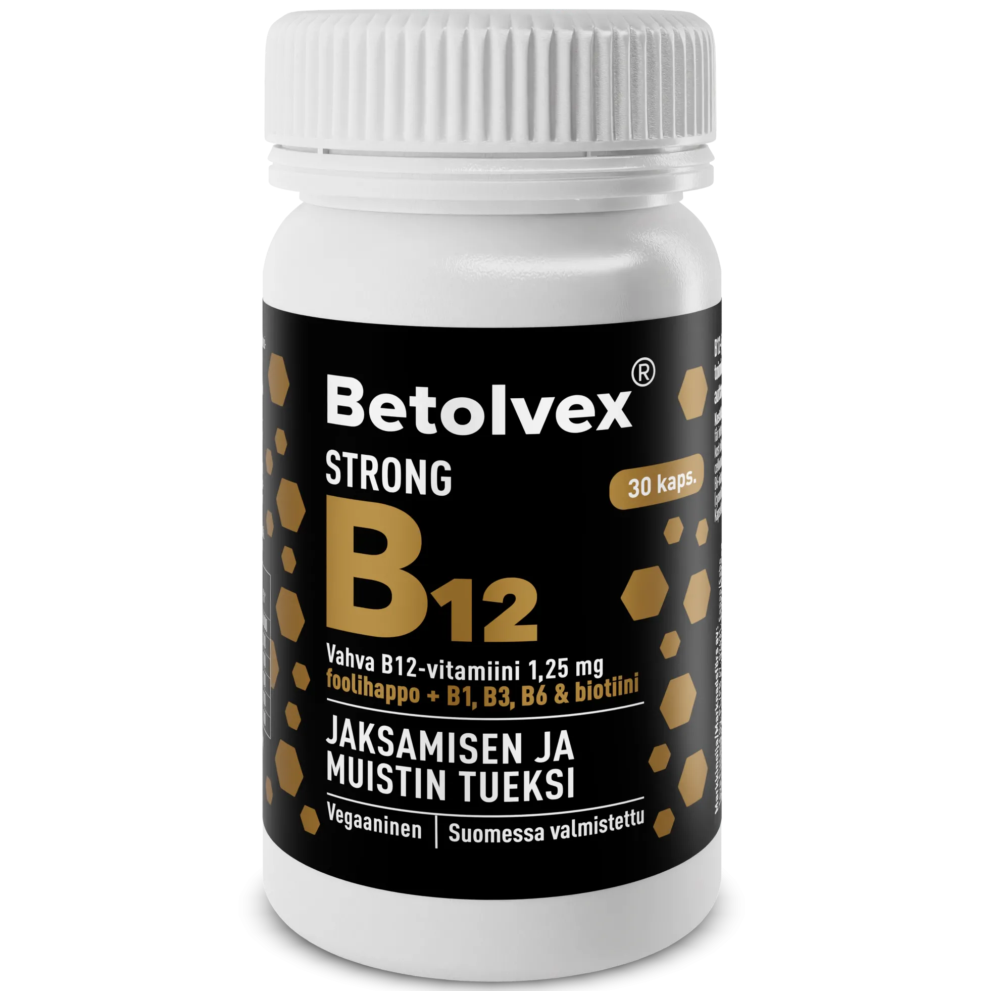 Betolvex Strong 1,25 mg B12-vitamiini - eri kokoja