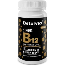 Betolvex Strong 1,25 mg B12-vitamiini - eri kokoja