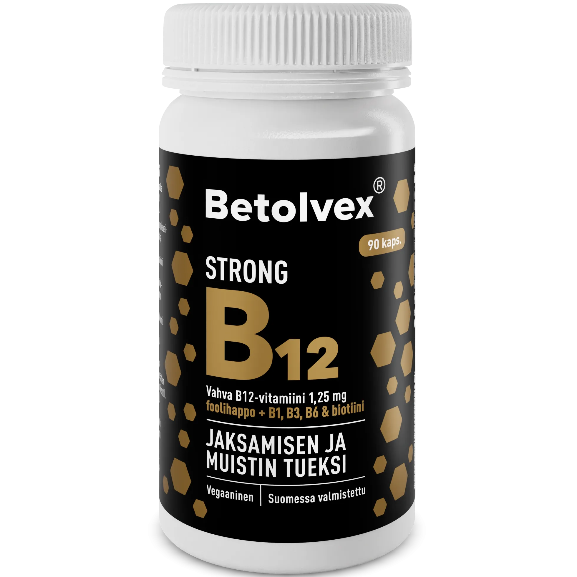 Betolvex Strong 1,25 mg B12-vitamiini - eri kokoja