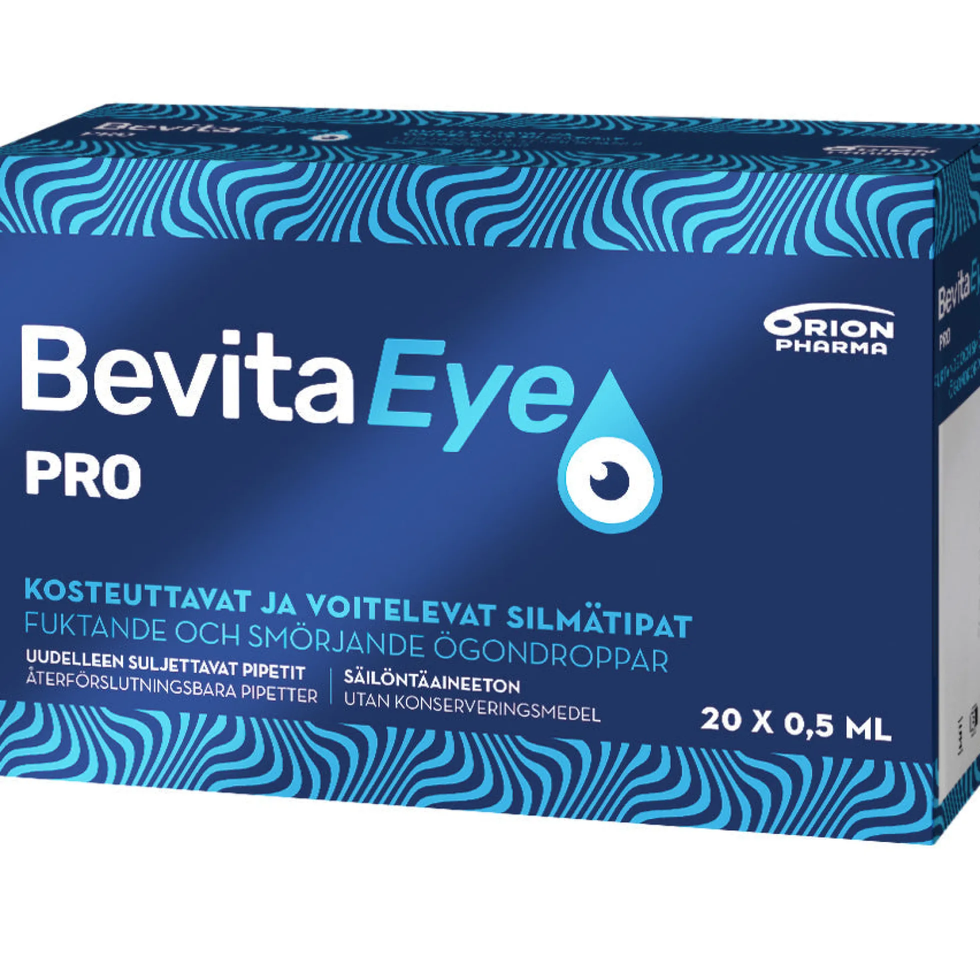 Bevita Eye Pro Forte silmätipat 20 x 0,5 ml pipetit