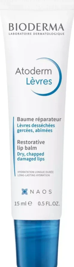 Bioderma Atoderm Baume Levres Restorative Lip Balm 15 ml