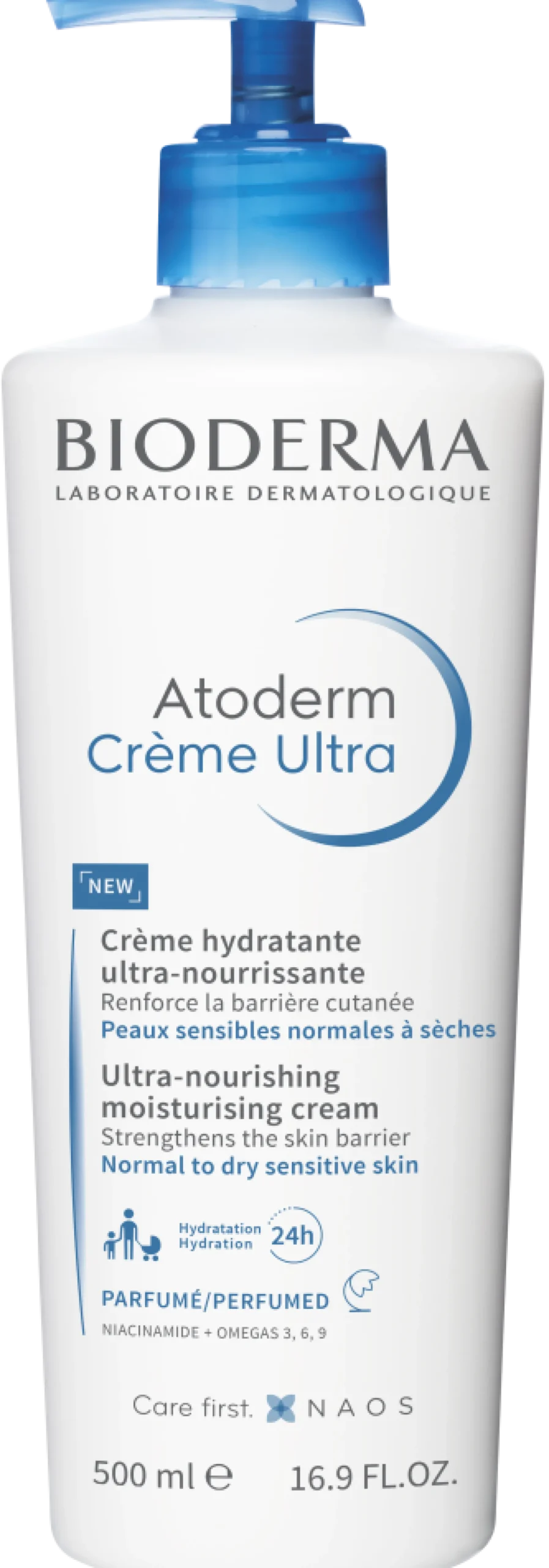 Bioderma Atoderm Creme Ultra Moisturising Cream Parfumed 500 ml