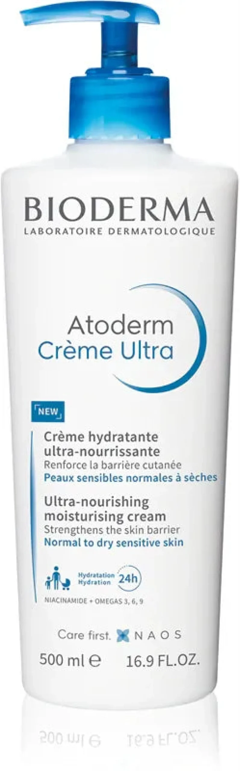 Bioderma Atoderm Creme Ultra Nourish Moisturising Cream FP 500 ml