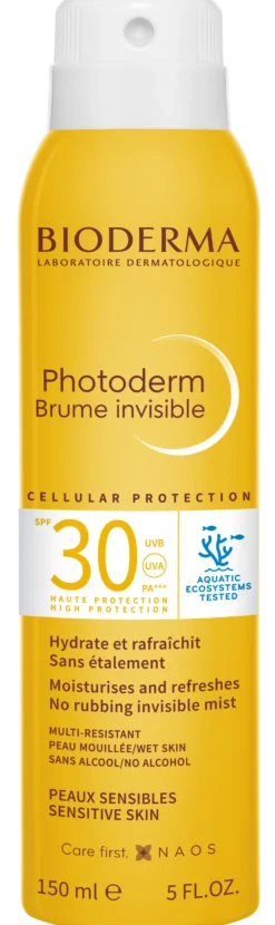 Bioderma Photoderm Brume Invisible SPF30 Aerosol aurinkosuojasuihke 150 ml