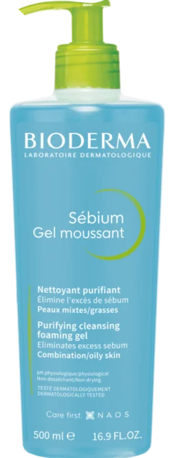 Bioderma Sebium Gel Moussant puhdistusgeeli 500 ml