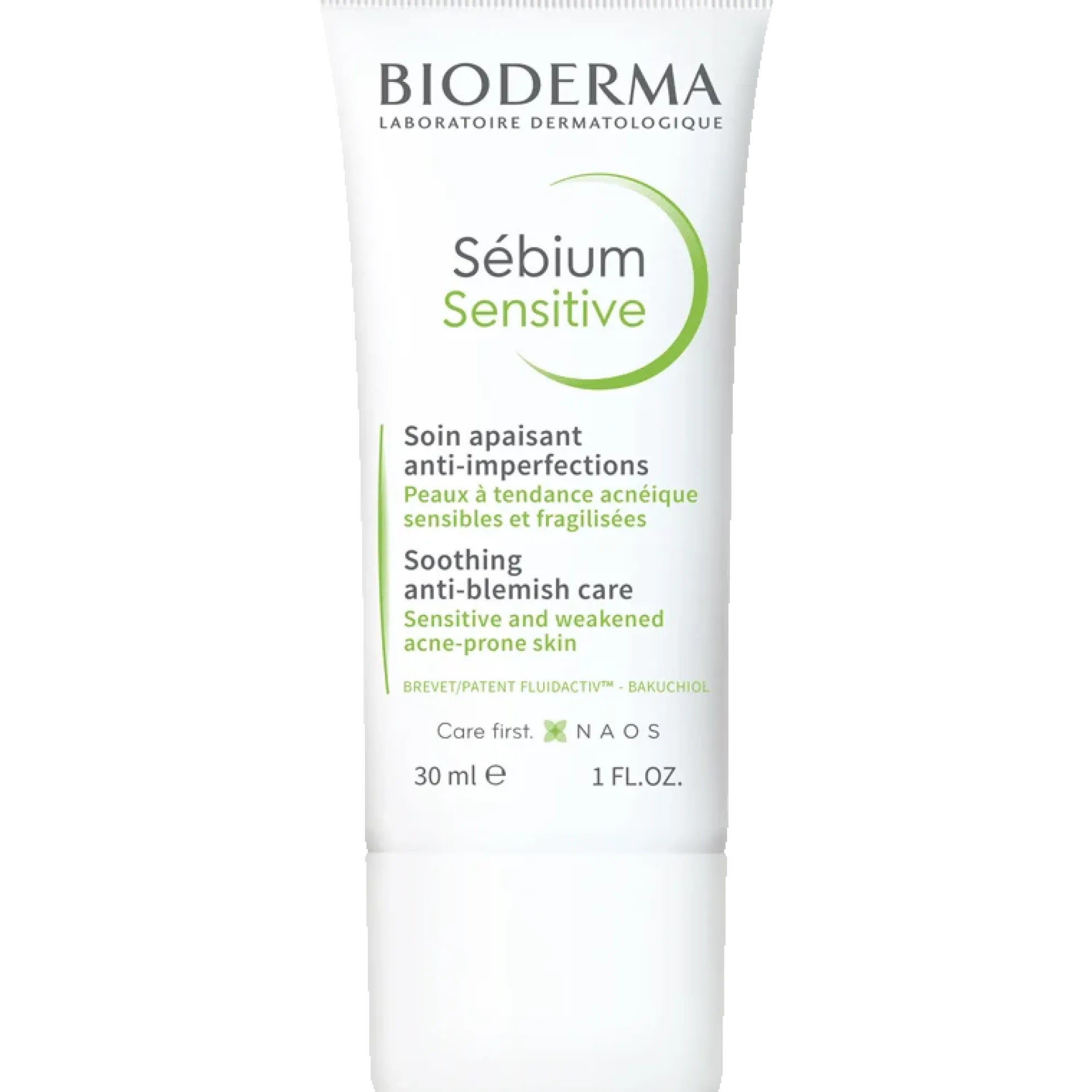Bioderma Sebium Sensitive Anti-Blemish Care herkkä akneiho 30 ml