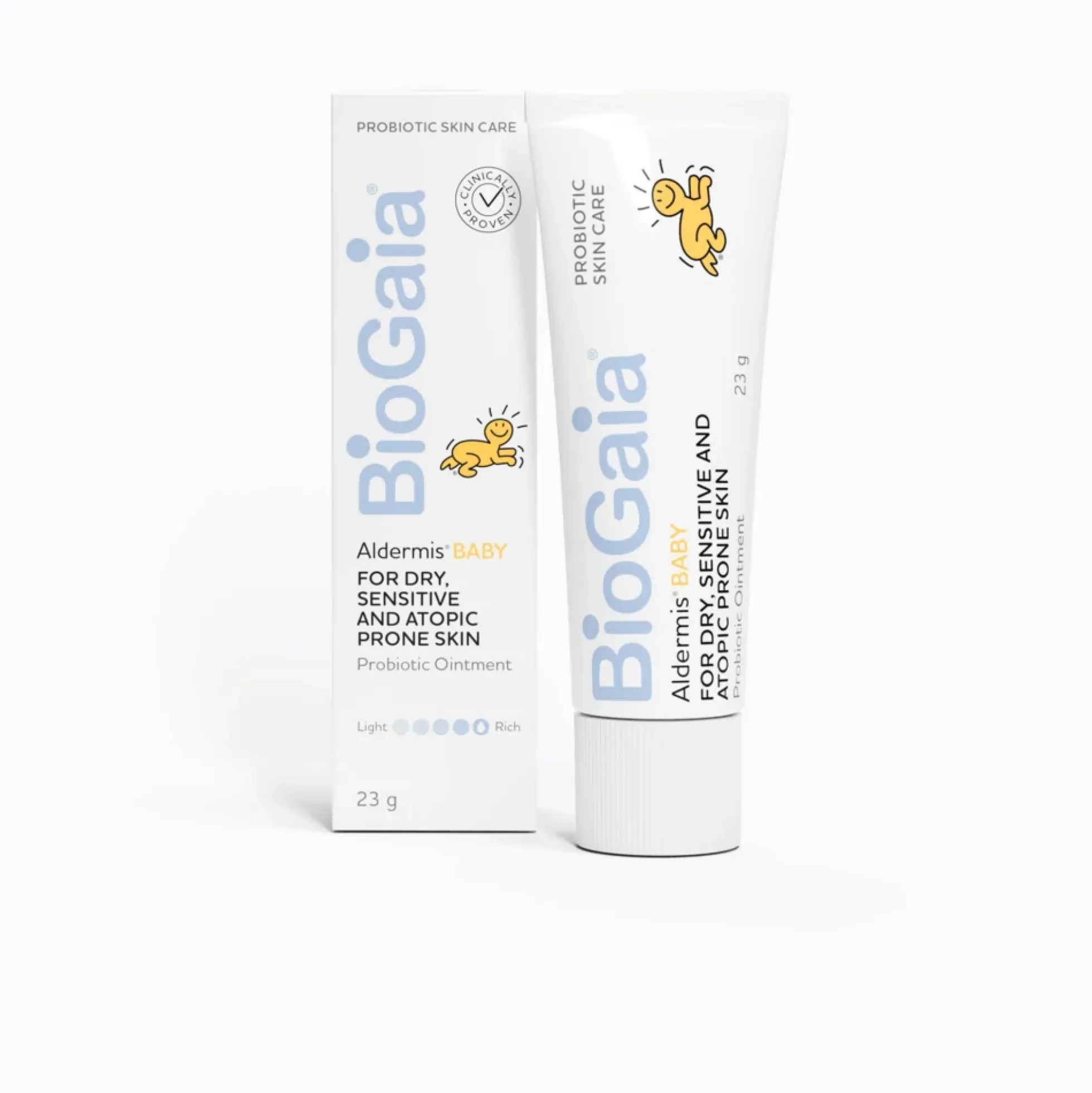 BioGaia Aldermis BABY probioottivoide herkälle ja kuivalle iholle 25 ml