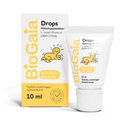 BioGaia Drops 10 ml maitohappobakteeri vauvalle ja taaperolle