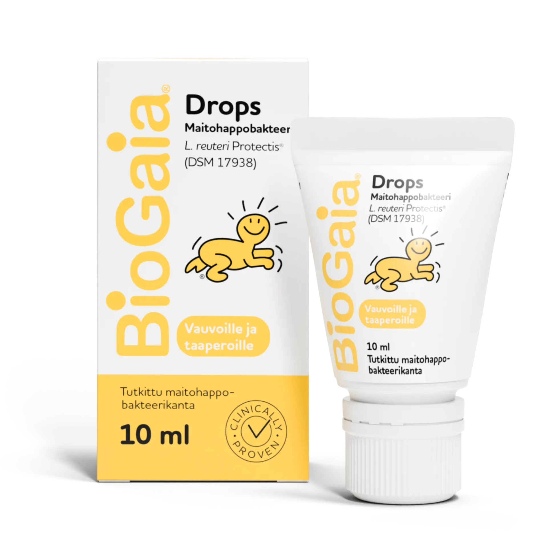 BioGaia Drops 10 ml maitohappobakteeri vauvalle ja taaperolle