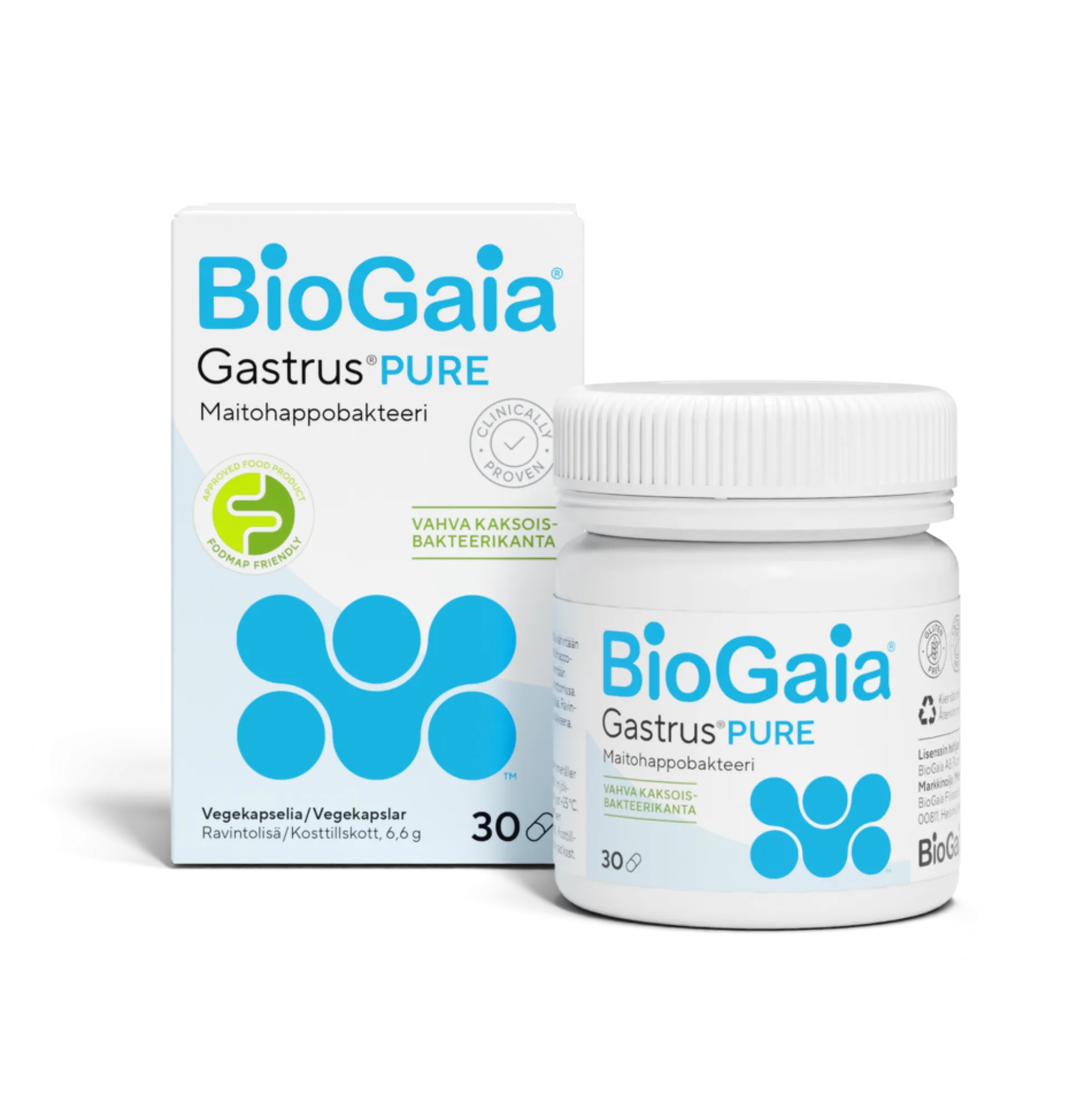 BioGaia Gastrus PURE 30 kaps