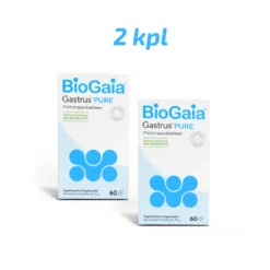 BioGaia Gastrus PURE säästöpakkaus 2 x 60 kaps
