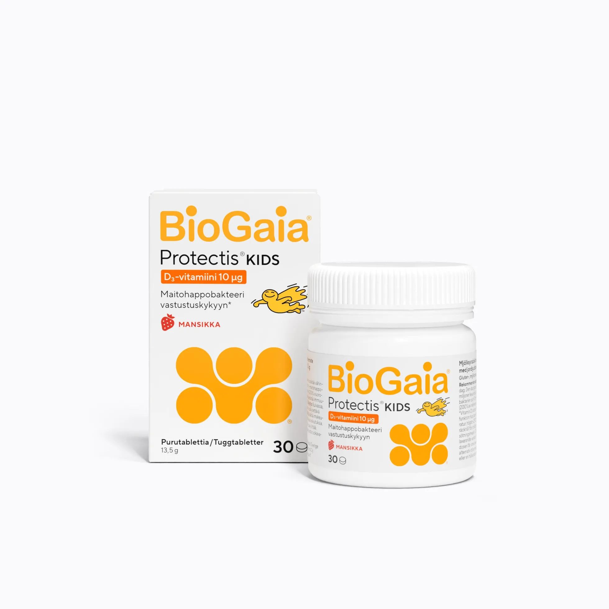 BioGaia Protectis KIDS 30 tabl - maitohappobakteerivalmiste lapsille
