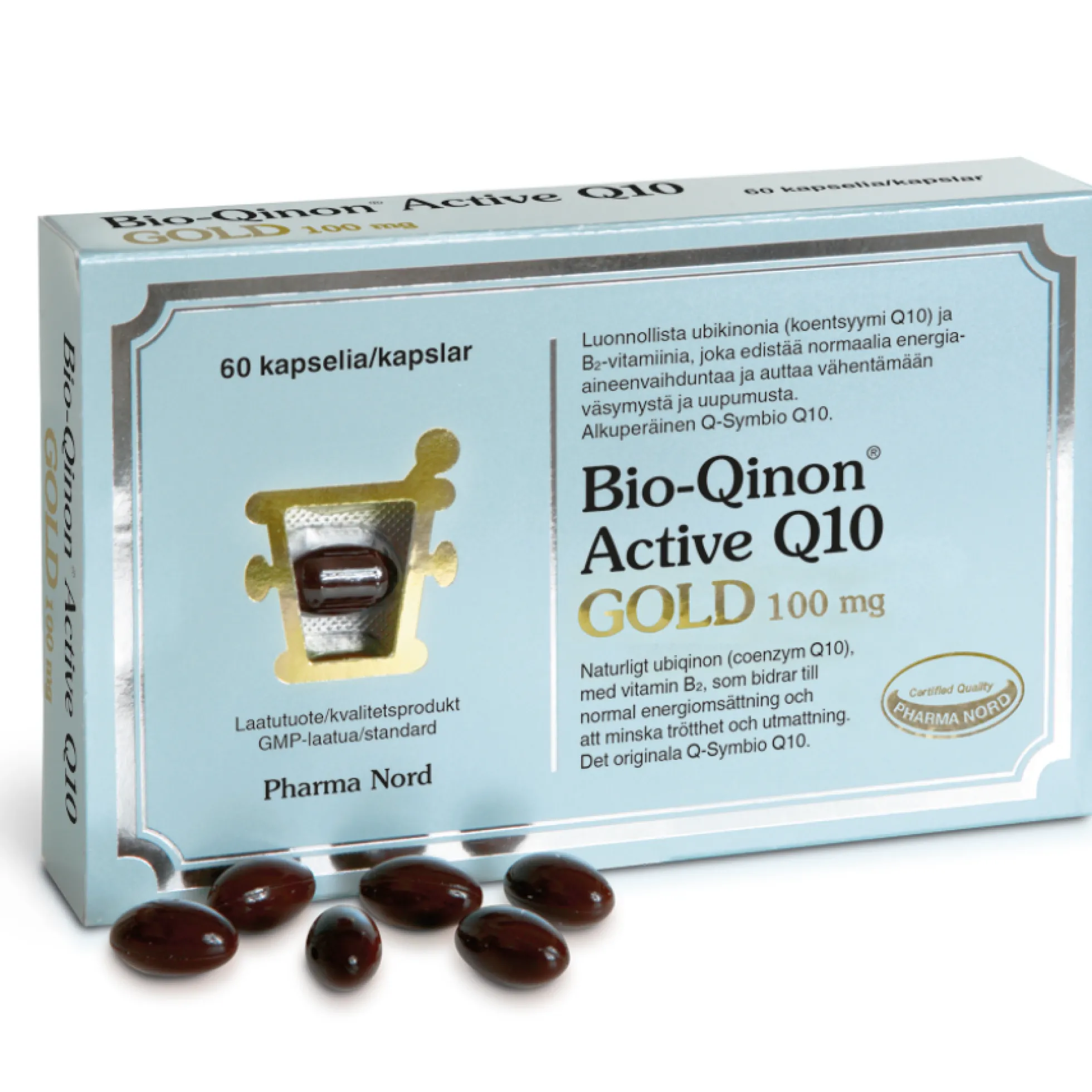 Bio-Qinon Q10 GOLD 100 mg - eri kokoja