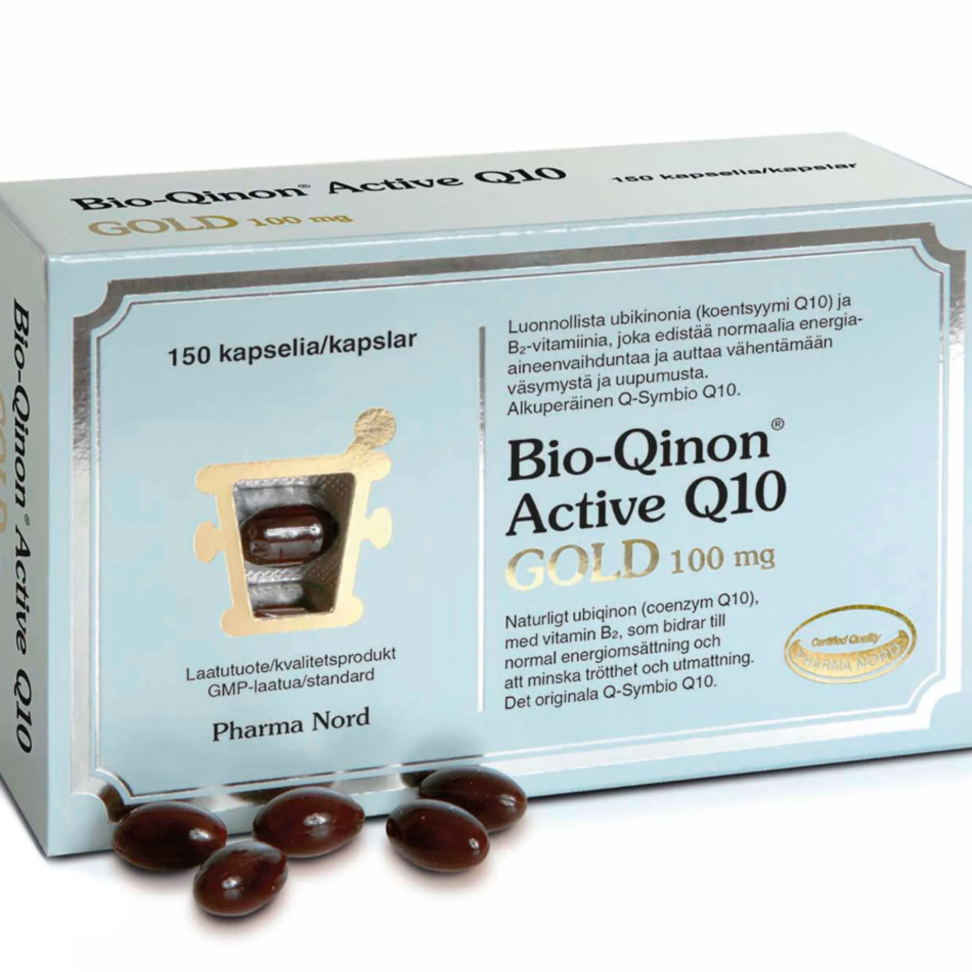 Bio-Qinon Q10 GOLD 100 mg - eri kokoja