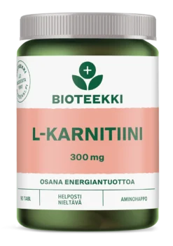 Bioteekki L-Karnitiini tabletti 90 kpl