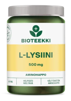 Bioteekki L-Lysiini tabletti 60 kpl