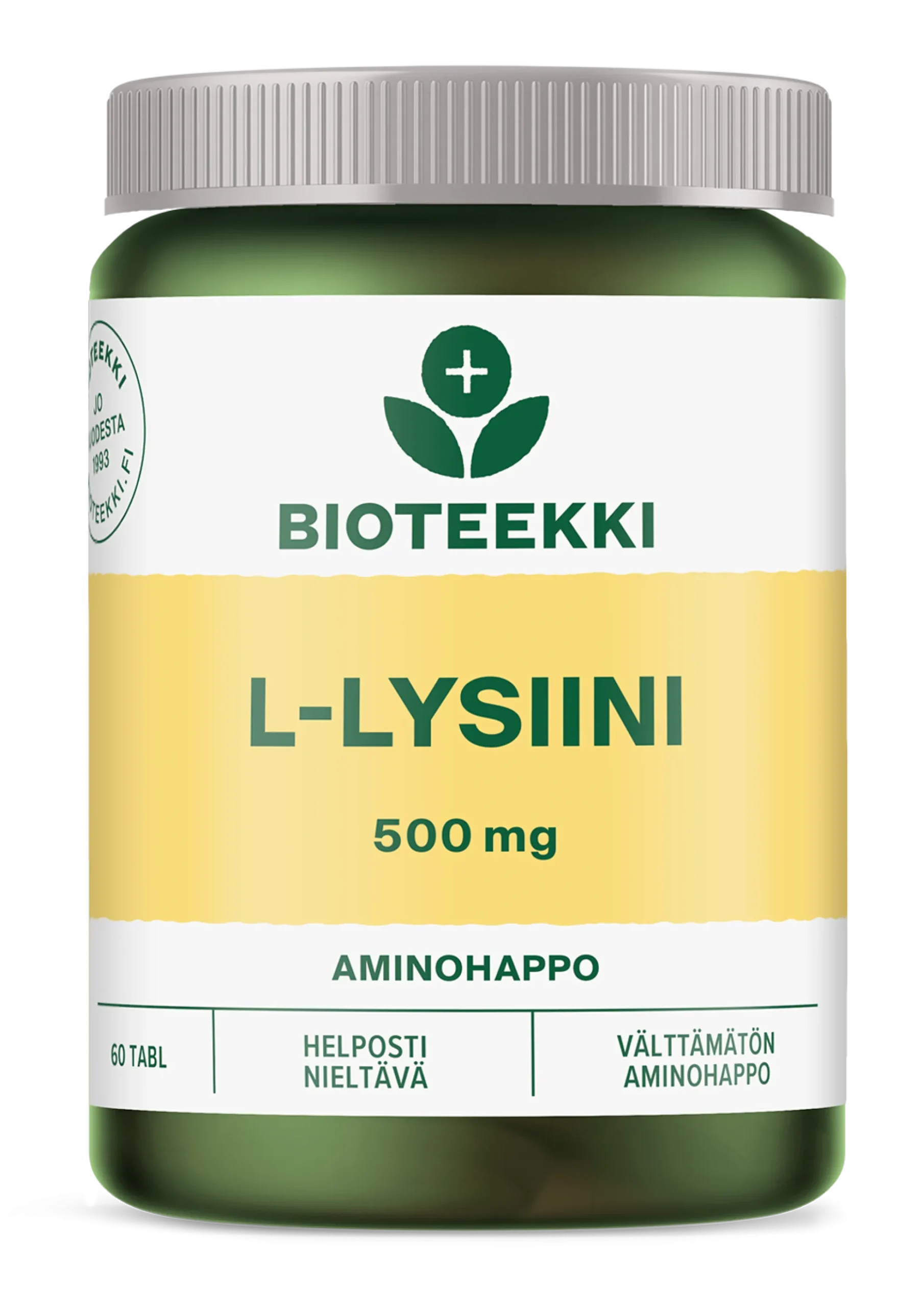 Bioteekki L-Lysiini tabletti 60 kpl