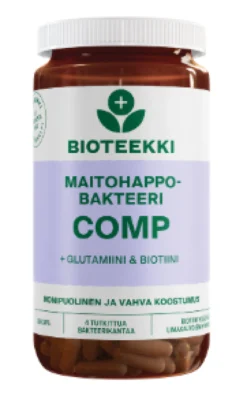 Bioteekki maitohappobakteeri Comp kapseli 80 kpl
