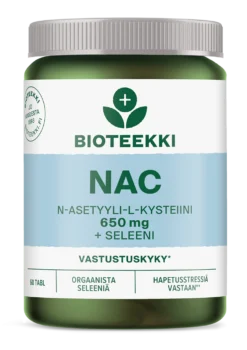 Bioteekki NAC + Seleeni tabletti 60 kpl