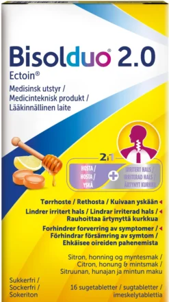Bisolduo 2.0 imeskelytabletti 16 kpl