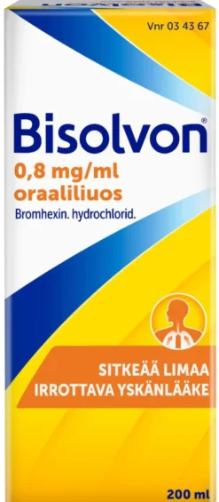 Bisolvon 0,8 mg/ml -oraaliliuos
