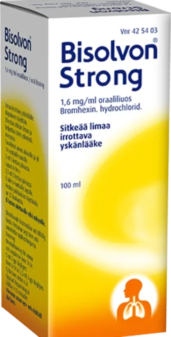 Bisolvon Strong 1,6 mg/ml oraaliliuos