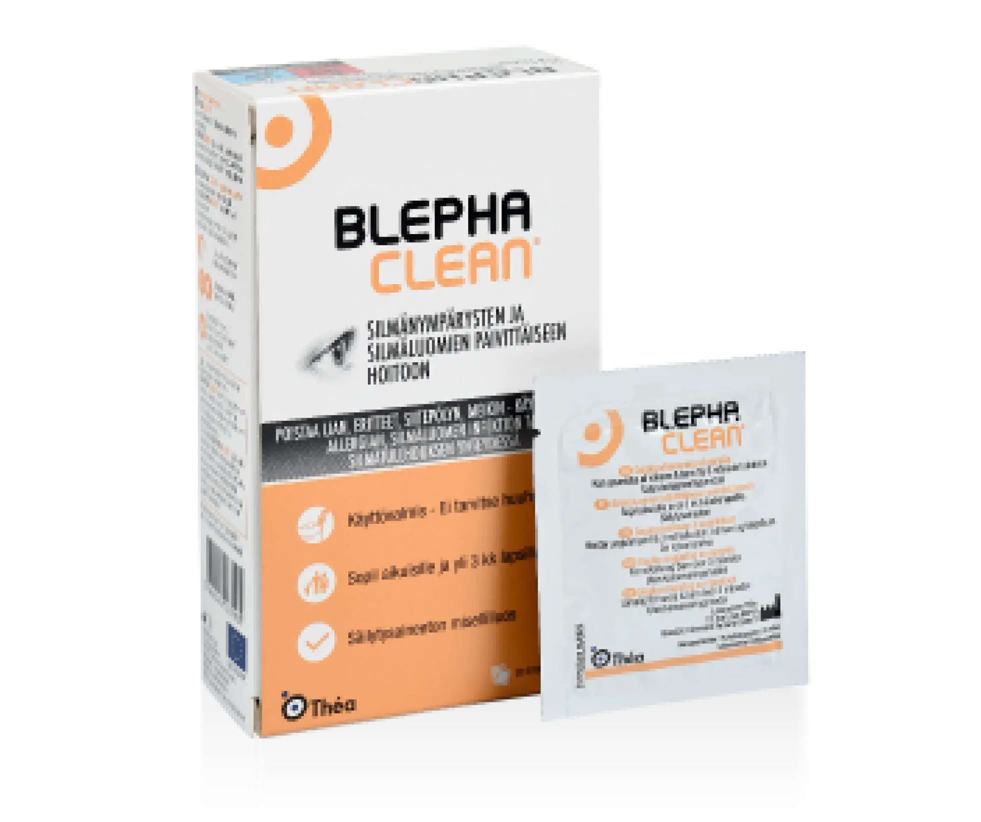 Blephaclean -puhdistuspyyhe