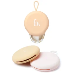 Bodyotics Comfydisc Kuukautislevyt renkaalla S & L - Beige