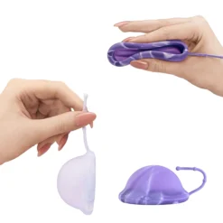 Bodyotics Comfydisc Kuukautislevyt narulla S & L - Violetti