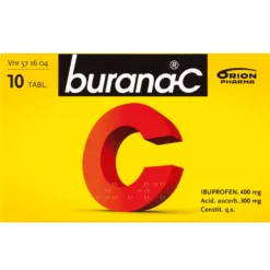 Burana-C 400/300 mg -tabletti -eri kokoja