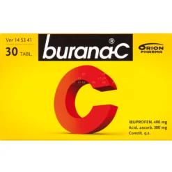 Burana-C 400/300 mg -tabletti -eri kokoja